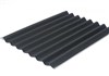 ONDULINE Malá vlnitá asfaltová střešní deska EASYLINE INTENSE 100/76cm - černá